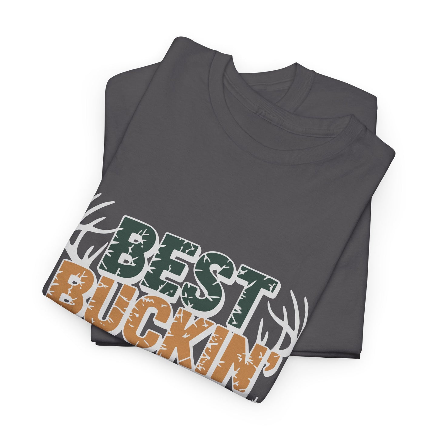 Best Buckin' Dad Ever Unisex Heavy Cotton Tee