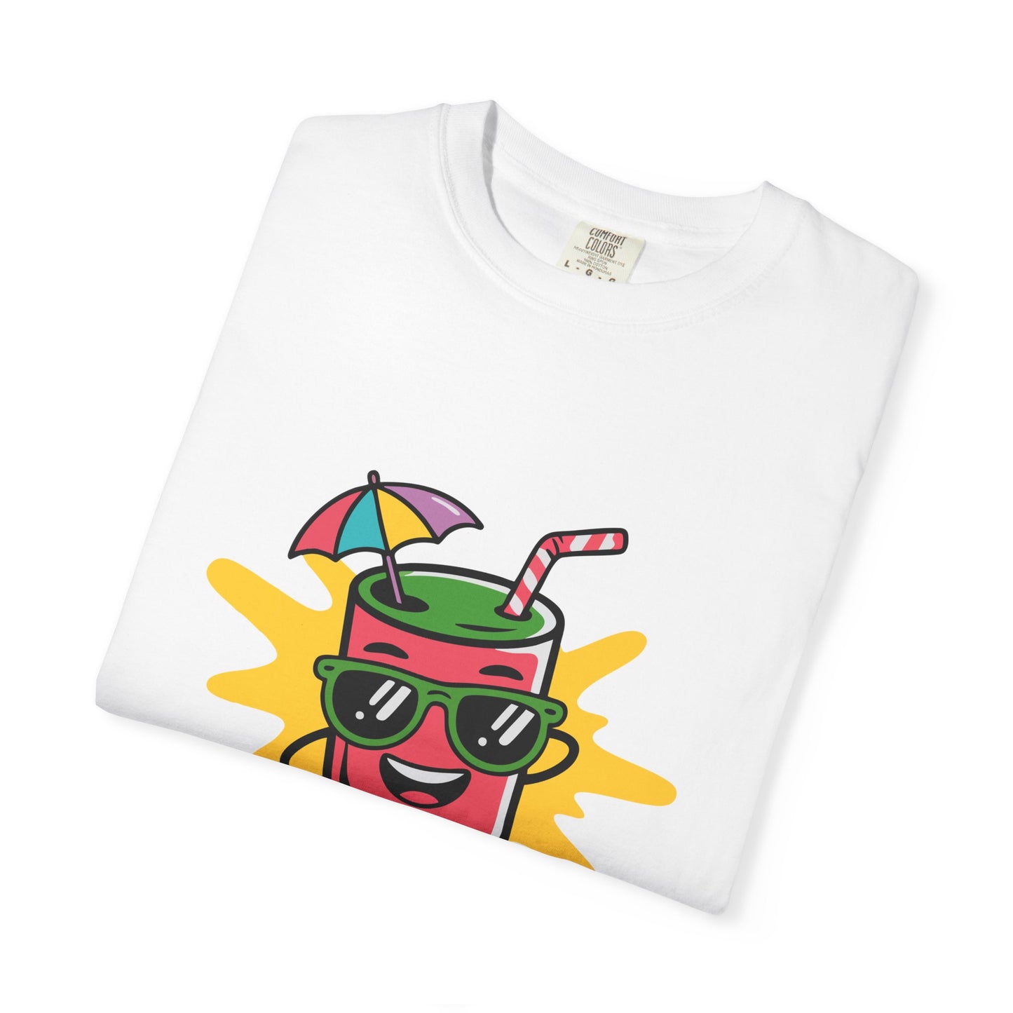 Chillin' with My Juice T-Shirt, Fun Summer Tee, Casual Unisex Shirt, Gift for Juice Lovers, Beach Day Apparel
