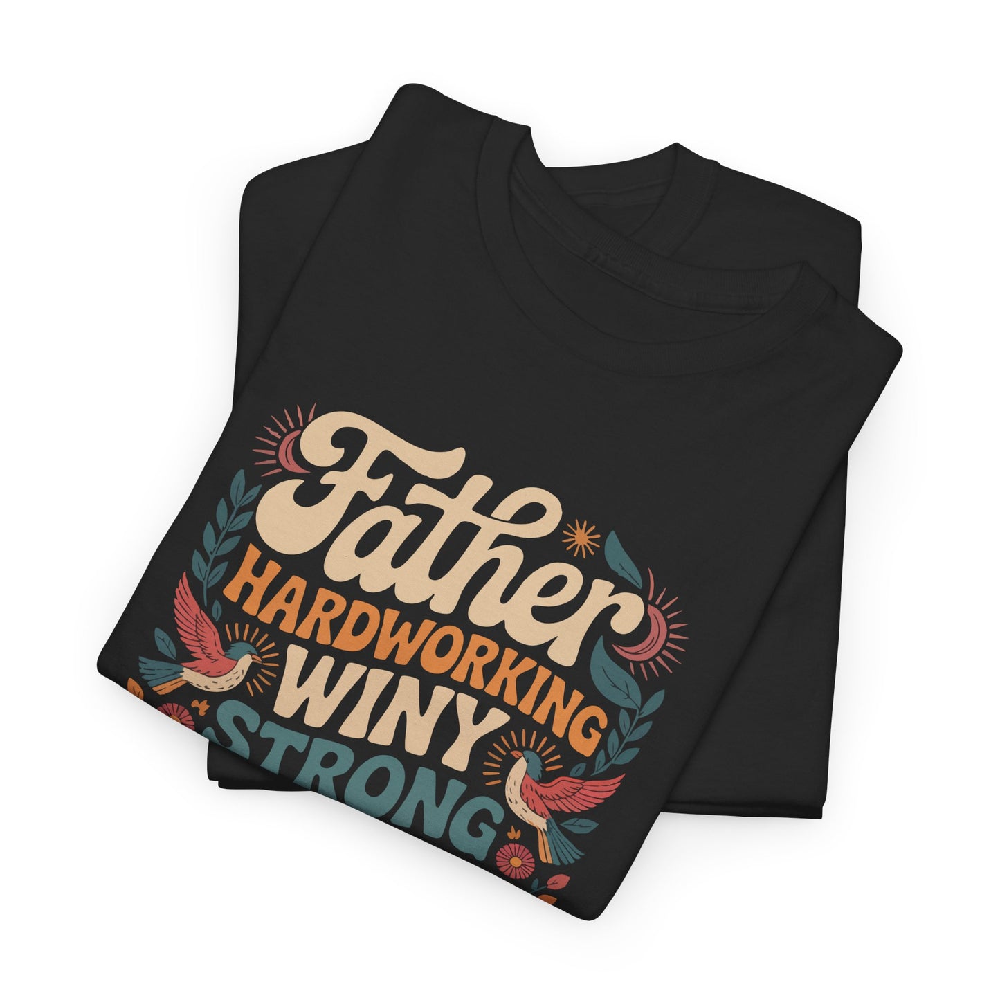 Celebratory Father's Day Unisex Tee, Dad Shirt, Gift for Him, Birthday Gift, Family Reunion Shirt, Adventure Tee, Hero Dad Tee