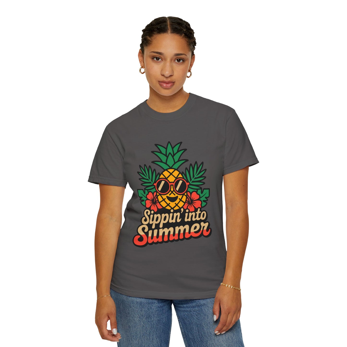 Summer Vibes Unisex T-Shirt - ‘Sippin’ into Summer’