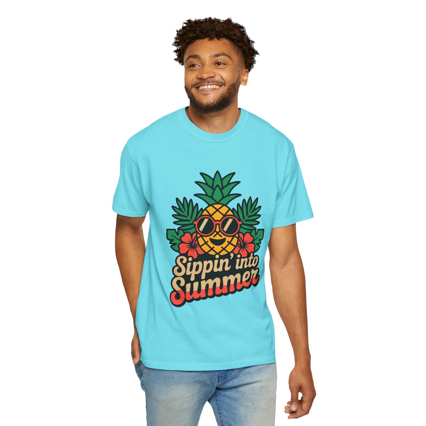 Summer Vibes Unisex T-Shirt - ‘Sippin’ into Summer’