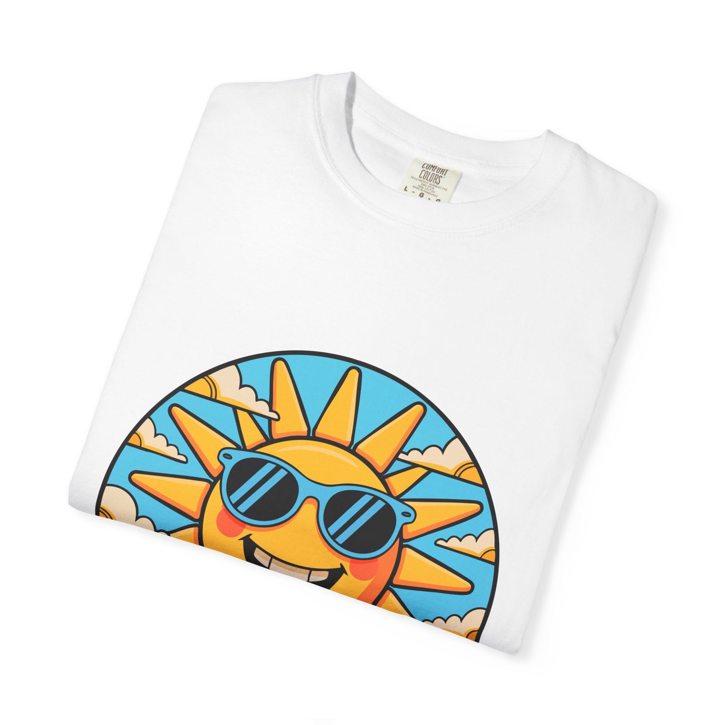 Sunshine Vibes Only Unisex Garment-Dyed T-Shirt - Feel-Good Summer Wear