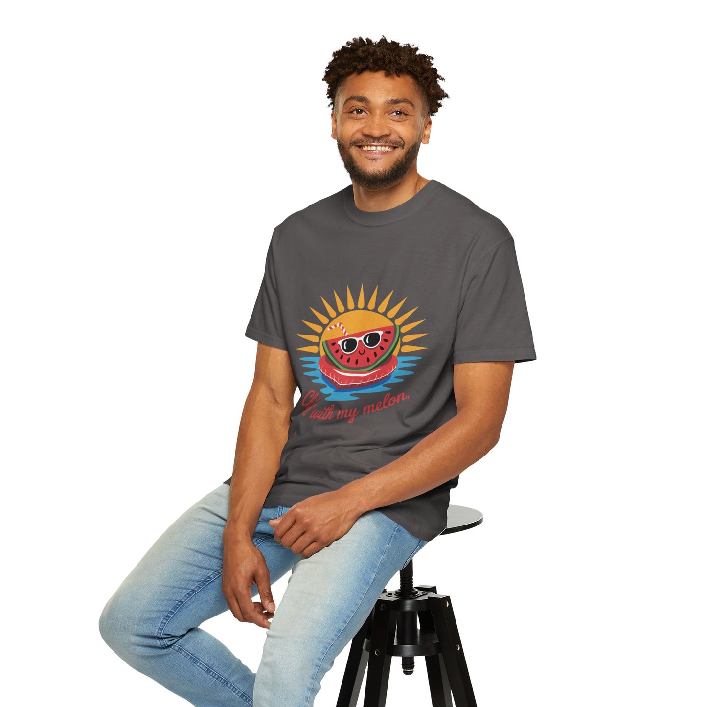 Chillin' With My Melon T-Shirt - Summer Vibes Unisex Tee