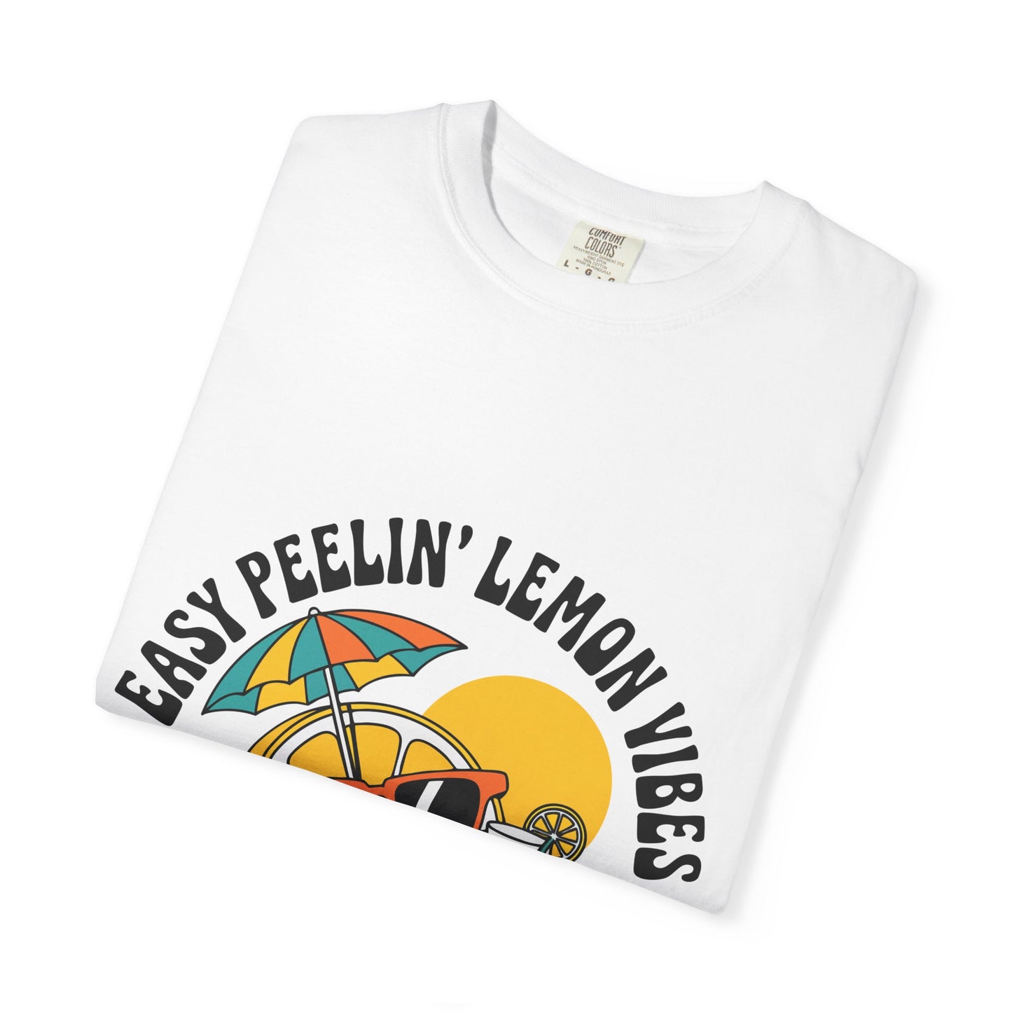 Easy Peelin' Lemon Vibes Unisex T-Shirt - Summer Fun Tee