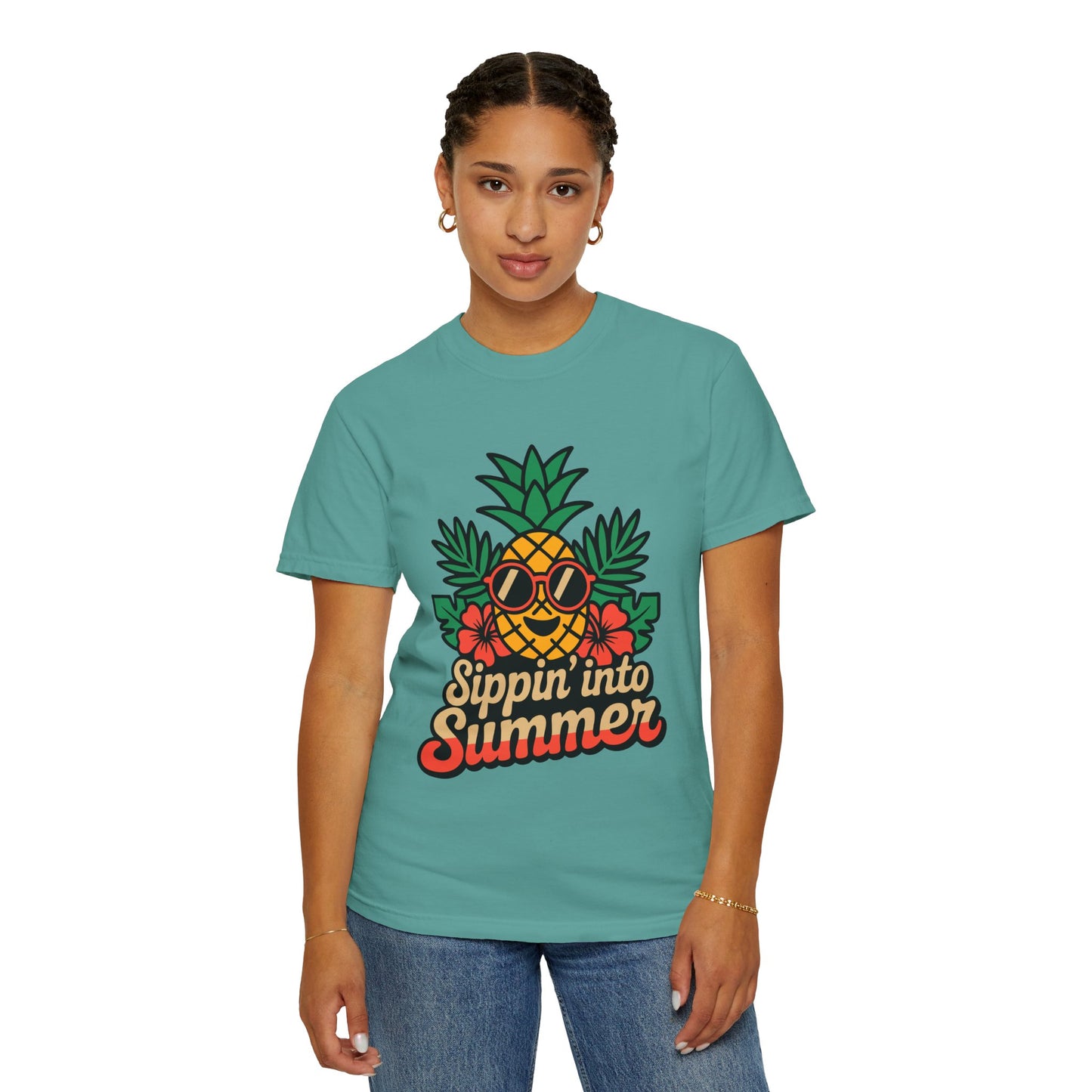 Summer Vibes Unisex T-Shirt - ‘Sippin’ into Summer’