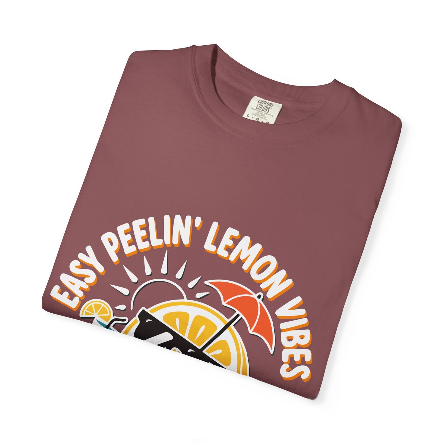 Sunny Vibes T-Shirt, Lemonade Graphic Tee, Summer Casual Wear, Unisex Beach Shirt, Fun Vacation Outfit