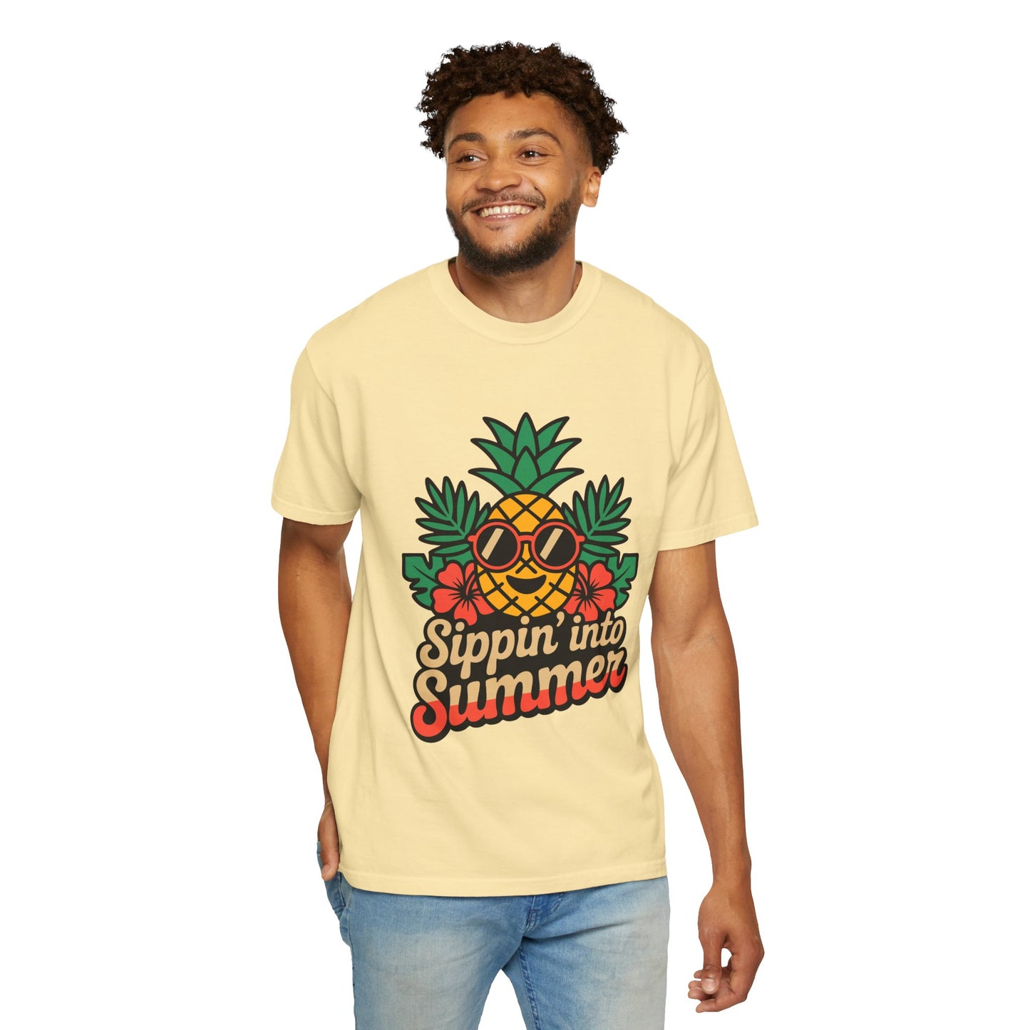 Summer Vibes Unisex T-Shirt - ‘Sippin’ into Summer’