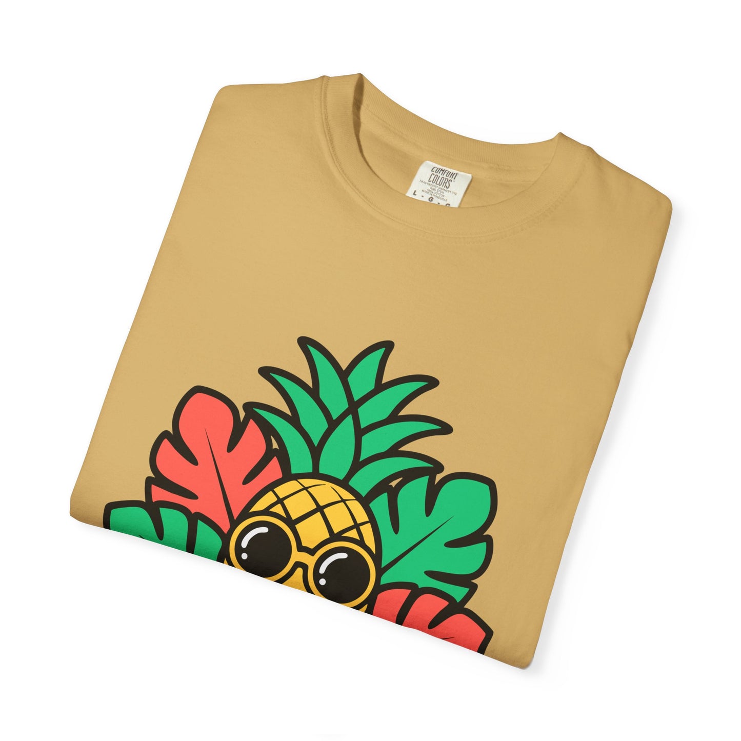Sippin' into Summer Unisex T-Shirt - Fun Pineapple Design for Beach Days