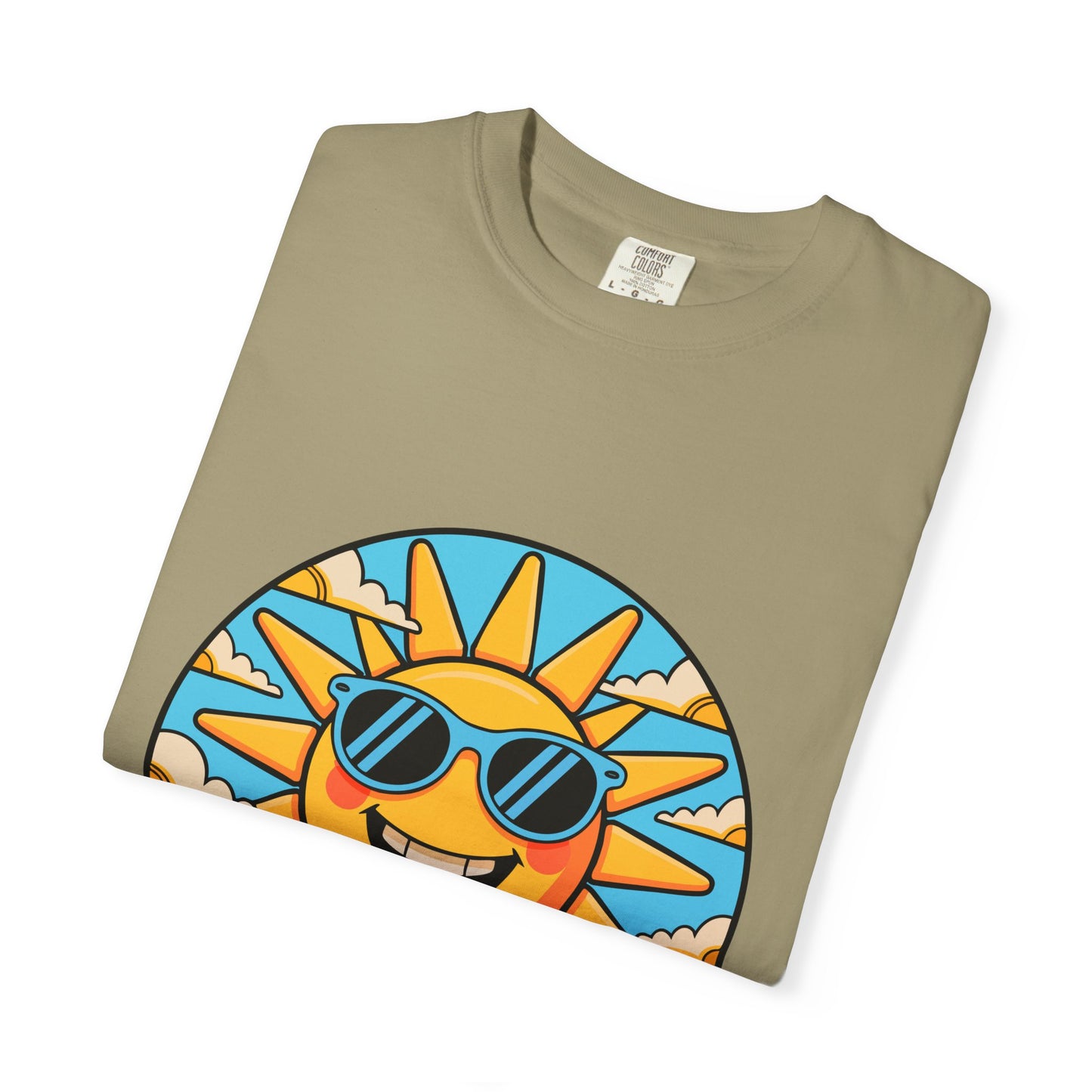 Sunshine Vibes Only Unisex Garment-Dyed T-Shirt - Feel-Good Summer Wear