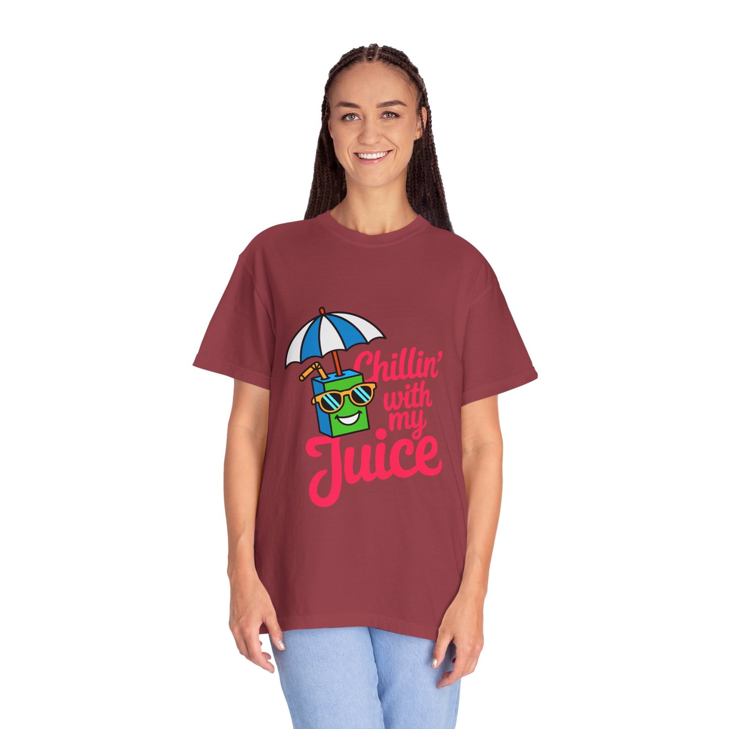 Chillin' with My Juice Unisex Garment-Dyed T-Shirt