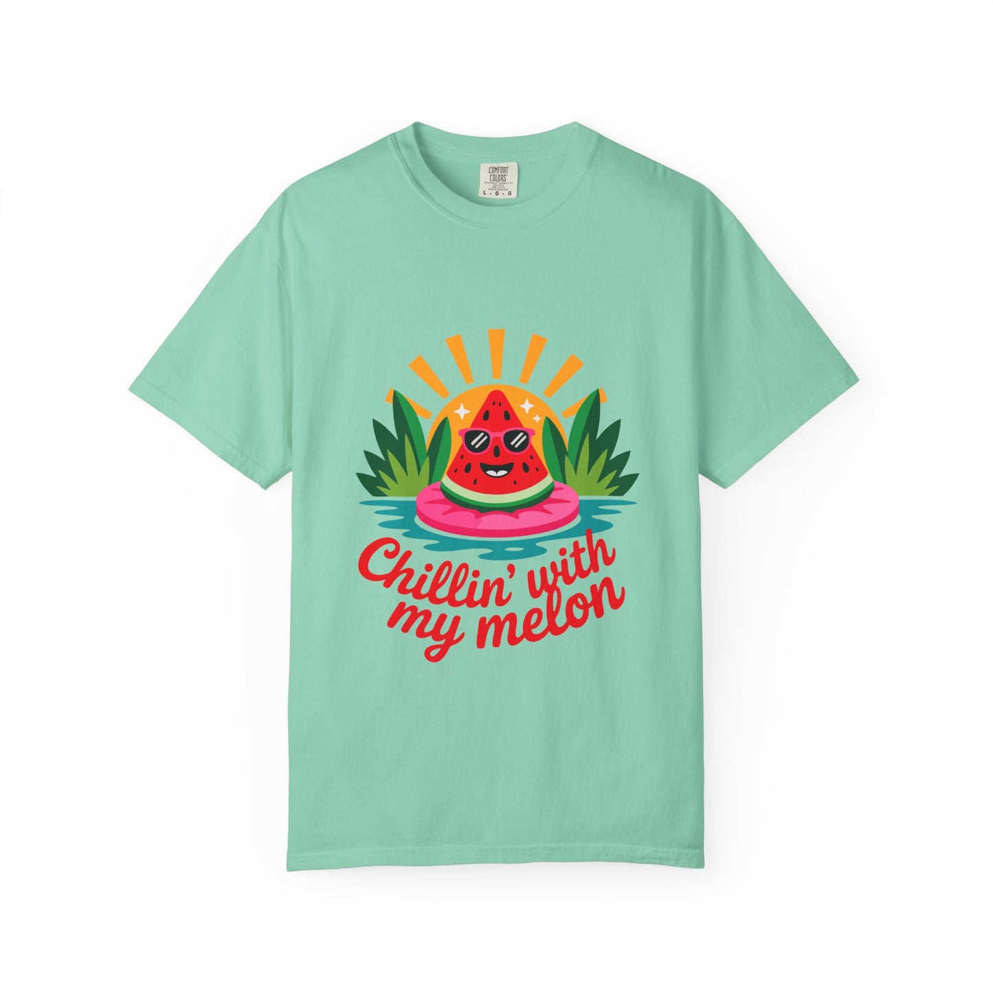 Chillin' with My Melon T-Shirt | Fun Unisex Summer Tee