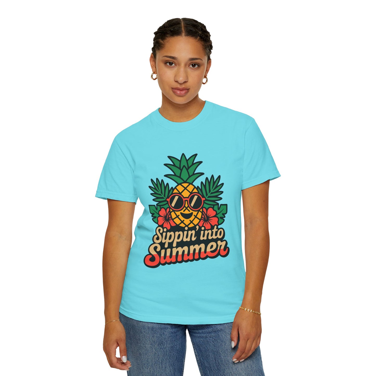 Summer Vibes Unisex T-Shirt - ‘Sippin’ into Summer’