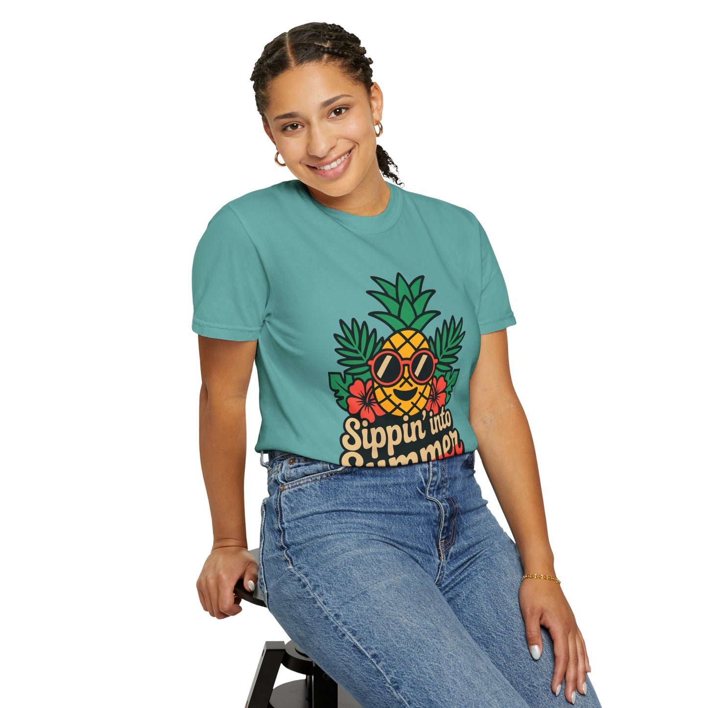 Summer Vibes Unisex T-Shirt - ‘Sippin’ into Summer’