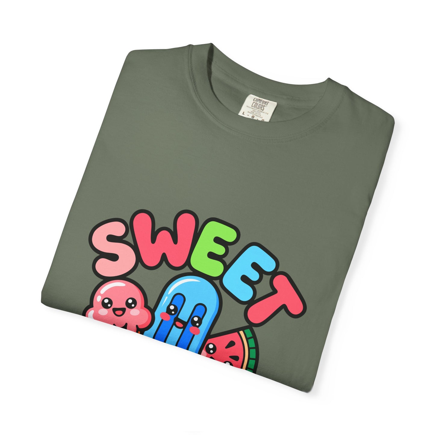 Sweet Summer Unisex T-Shirt | Cute Summer Apparel, Ice Cream Shirt, Beachwear, Gift for Ice Cream Lovers, Bright Casual Tee