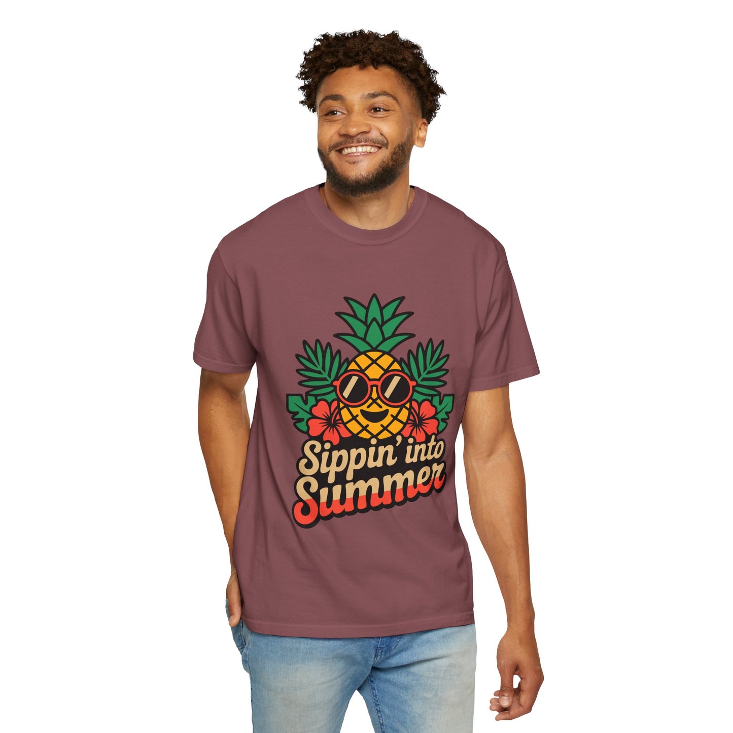 Summer Vibes Unisex T-Shirt - ‘Sippin’ into Summer’