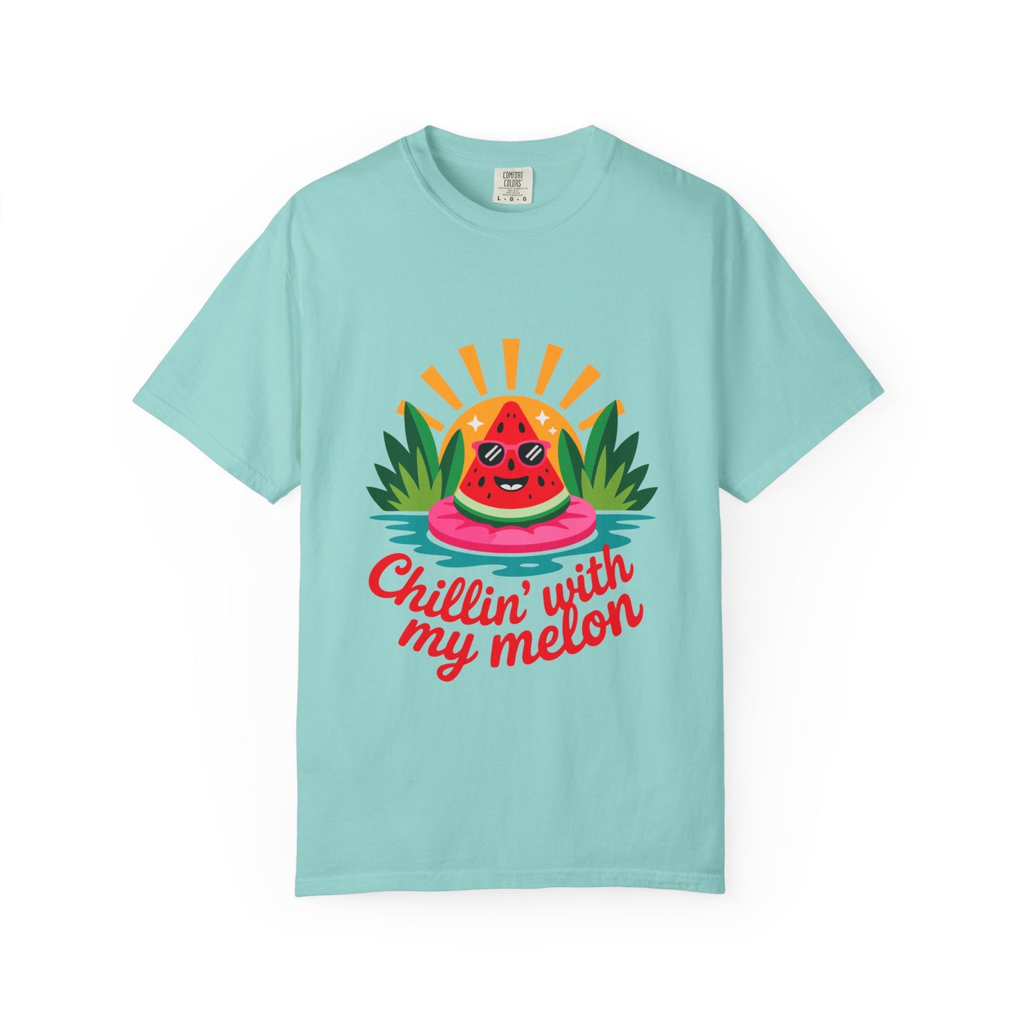 Chillin' with My Melon T-Shirt | Fun Unisex Summer Tee