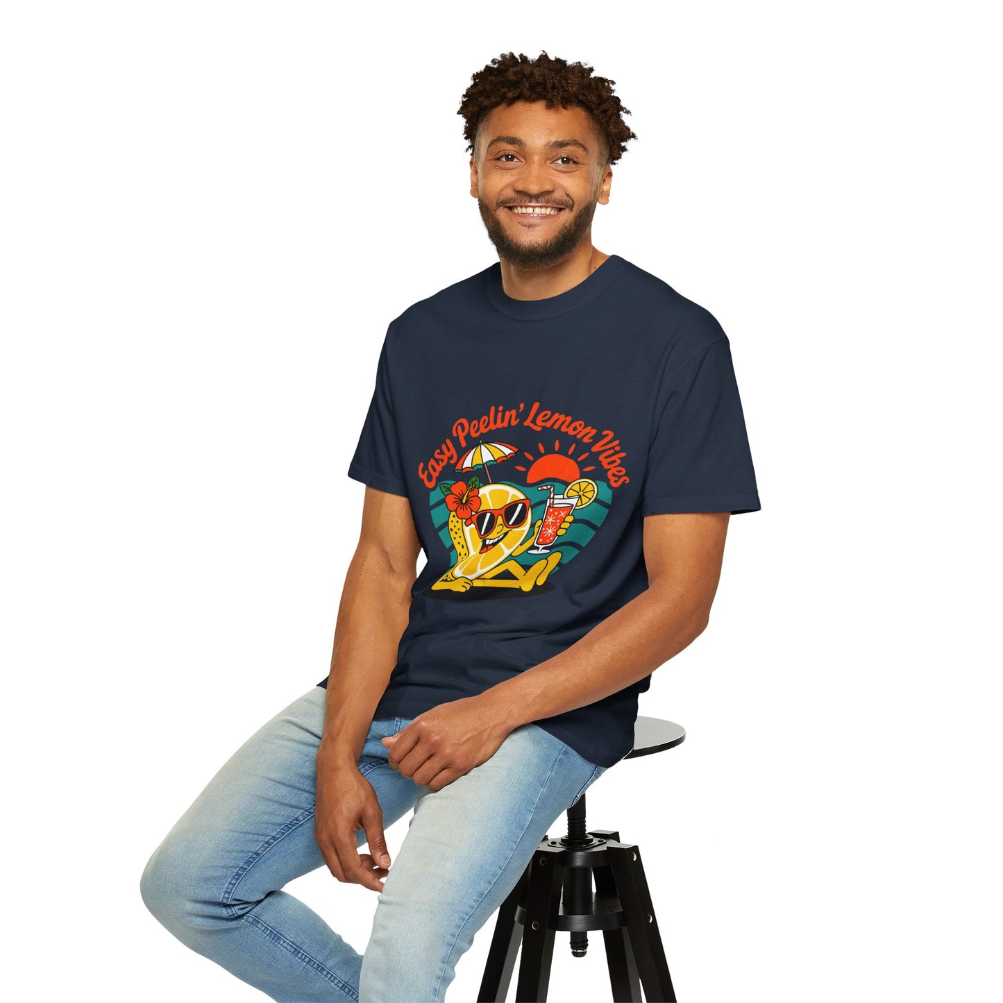 Easy Peelin' Lemon Vibes Unisex T-Shirt - Summer Fun Style