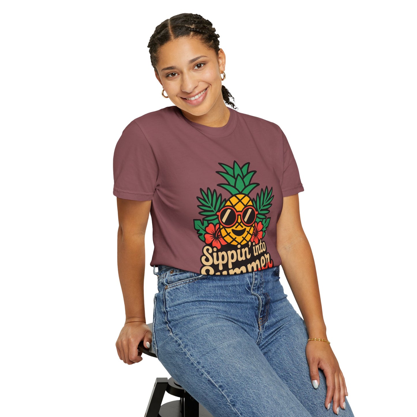 Summer Vibes Unisex T-Shirt - ‘Sippin’ into Summer’