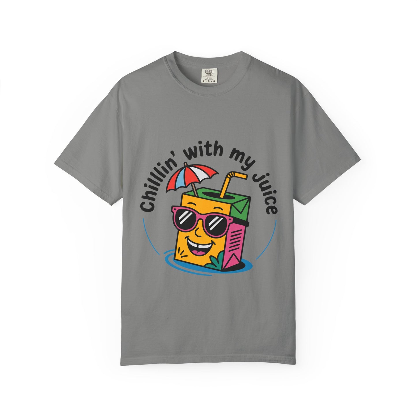 Chillin' With My Juice Unisex T-Shirt - Fun Summer Vibe, Perfect for Casual Days and Pool Parties