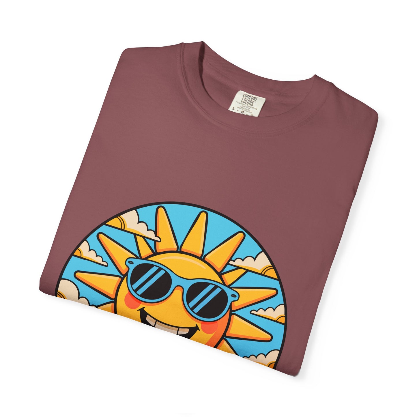Sunshine Vibes Only Unisex Garment-Dyed T-Shirt - Feel-Good Summer Wear