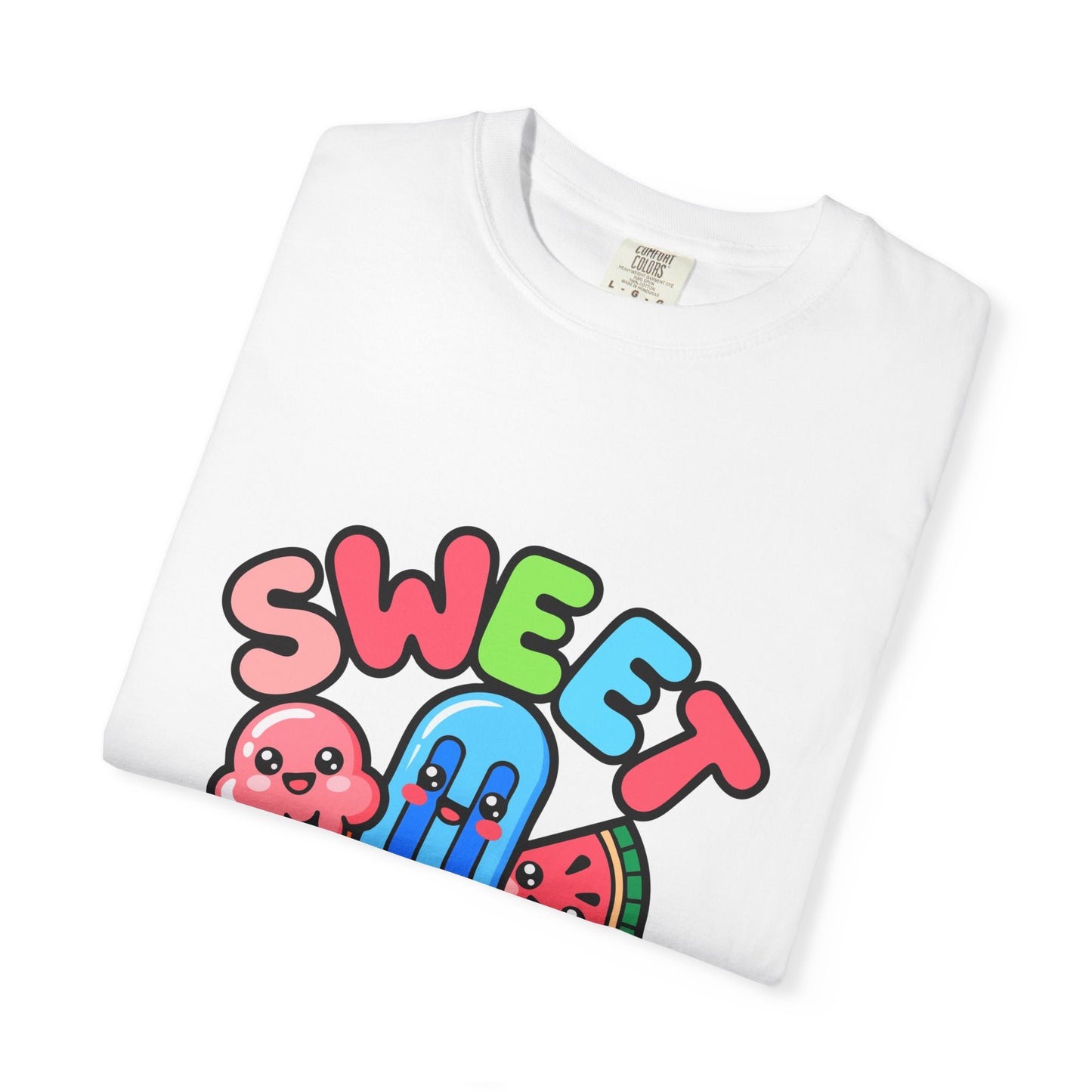 Sweet Summer Unisex T-Shirt | Cute Summer Apparel, Ice Cream Shirt, Beachwear, Gift for Ice Cream Lovers, Bright Casual Tee