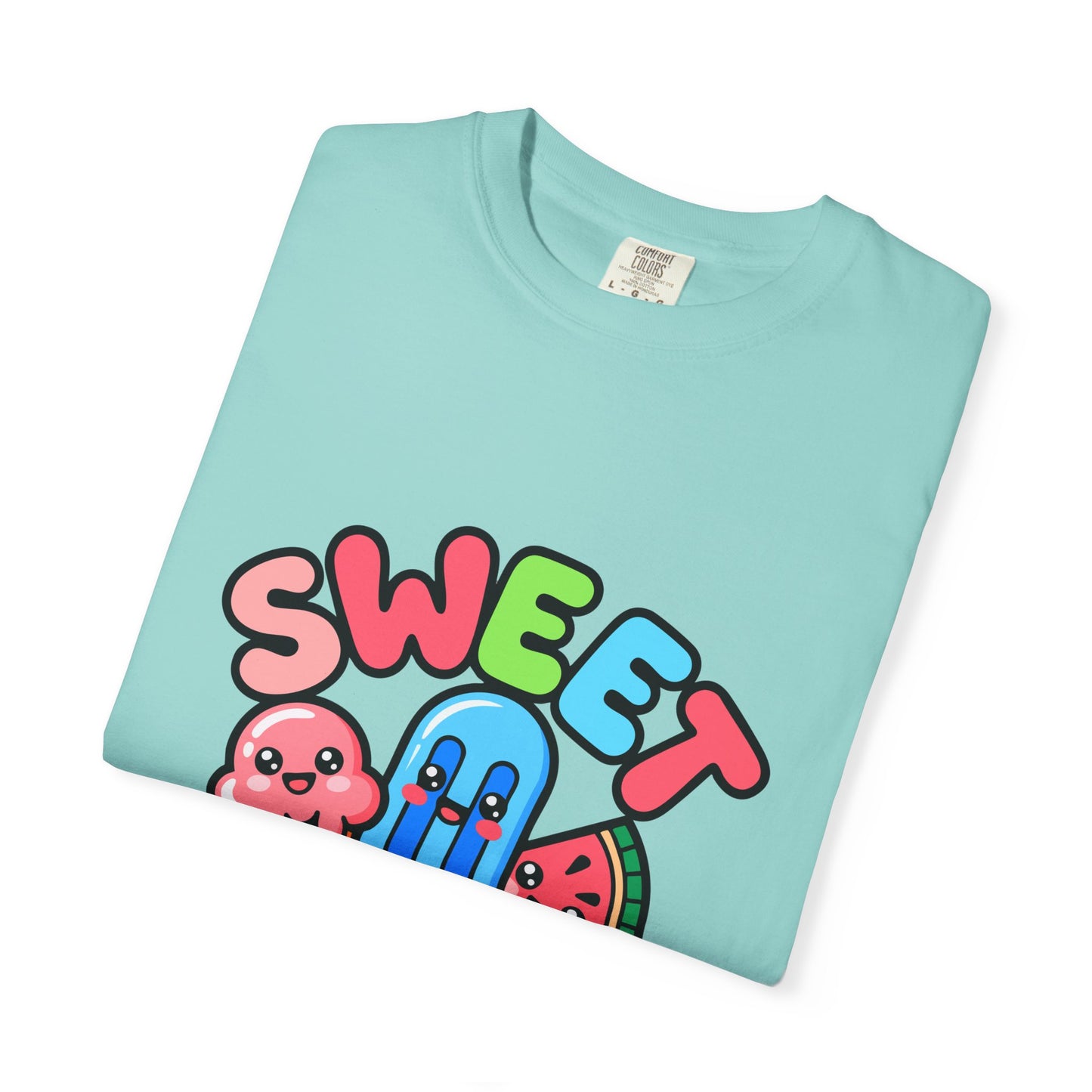Sweet Summer Unisex T-Shirt | Cute Summer Apparel, Ice Cream Shirt, Beachwear, Gift for Ice Cream Lovers, Bright Casual Tee
