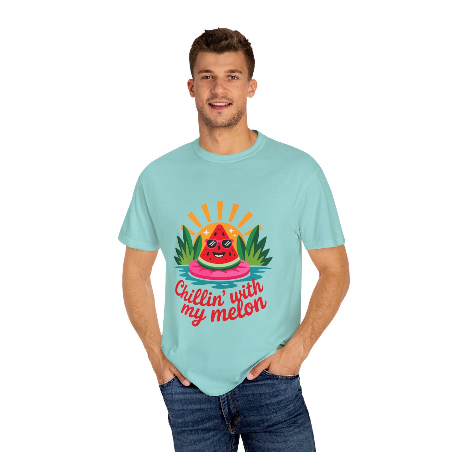 Chillin' with My Melon T-Shirt | Fun Unisex Summer Tee