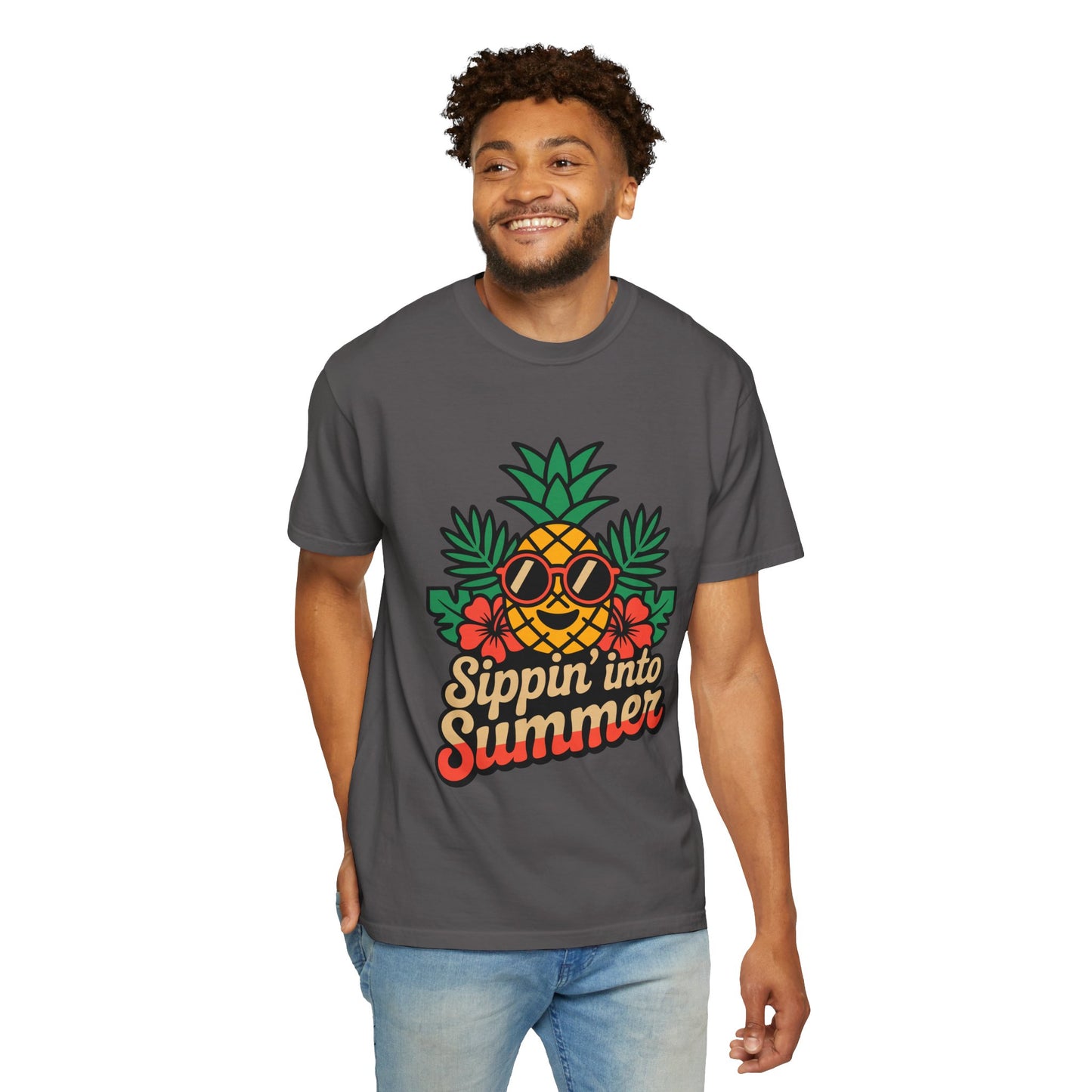 Summer Vibes Unisex T-Shirt - ‘Sippin’ into Summer’