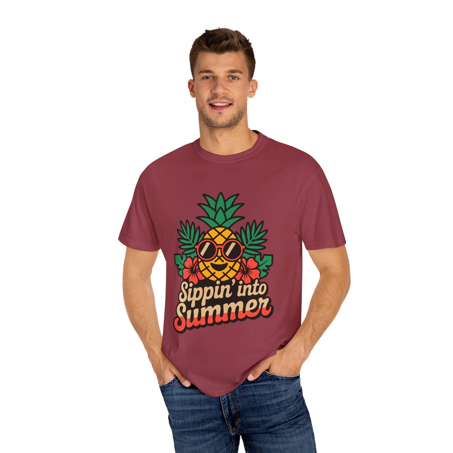 Summer Vibes Unisex T-Shirt - ‘Sippin’ into Summer’