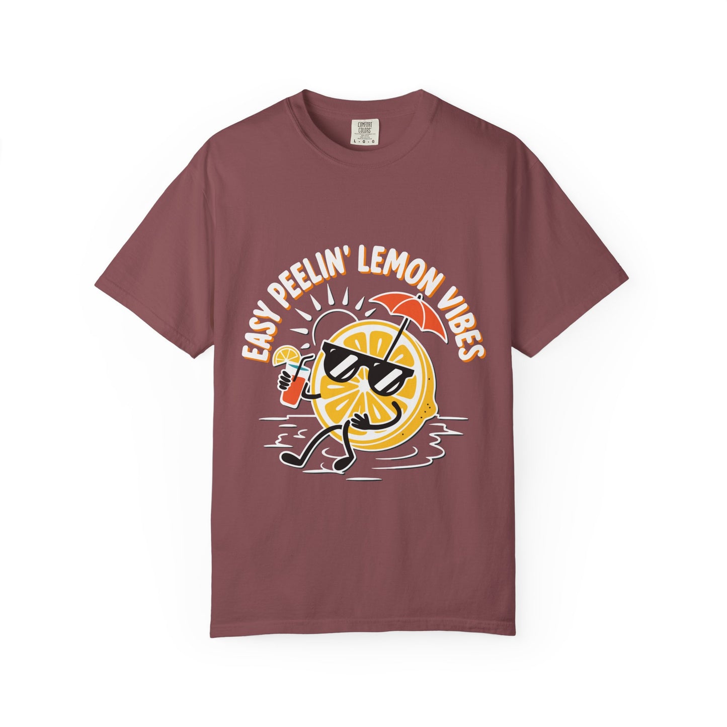 Sunny Vibes T-Shirt, Lemonade Graphic Tee, Summer Casual Wear, Unisex Beach Shirt, Fun Vacation Outfit