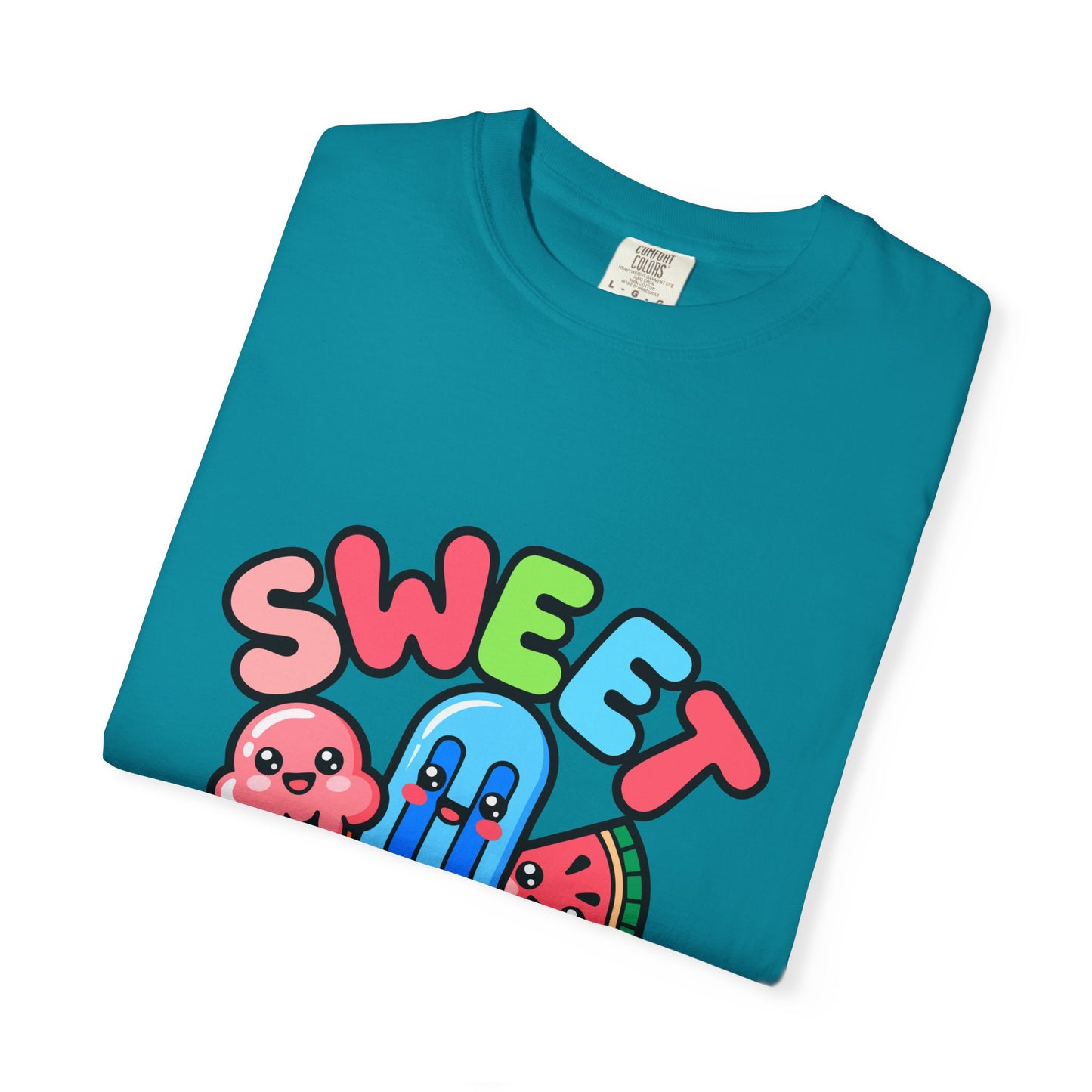 Sweet Summer Unisex T-Shirt | Cute Summer Apparel, Ice Cream Shirt, Beachwear, Gift for Ice Cream Lovers, Bright Casual Tee