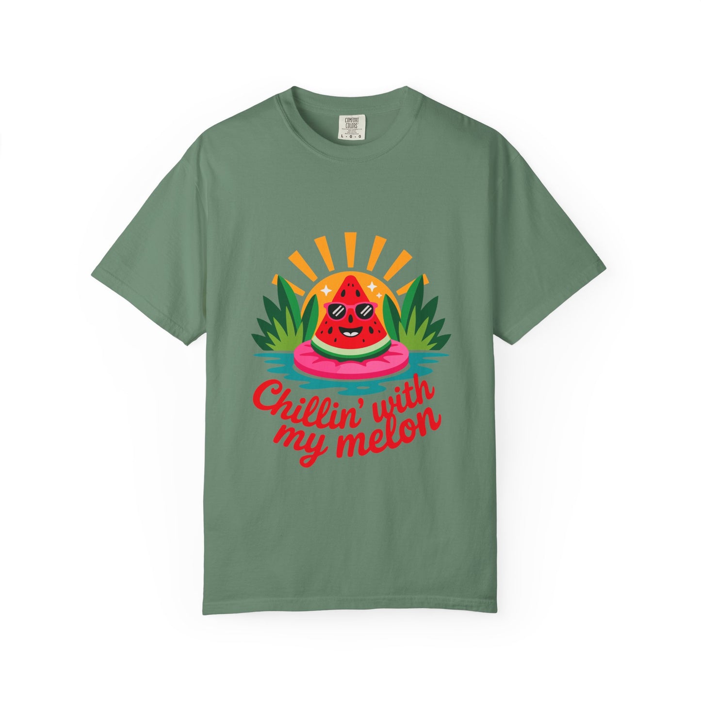 Chillin' with My Melon T-Shirt | Fun Unisex Summer Tee