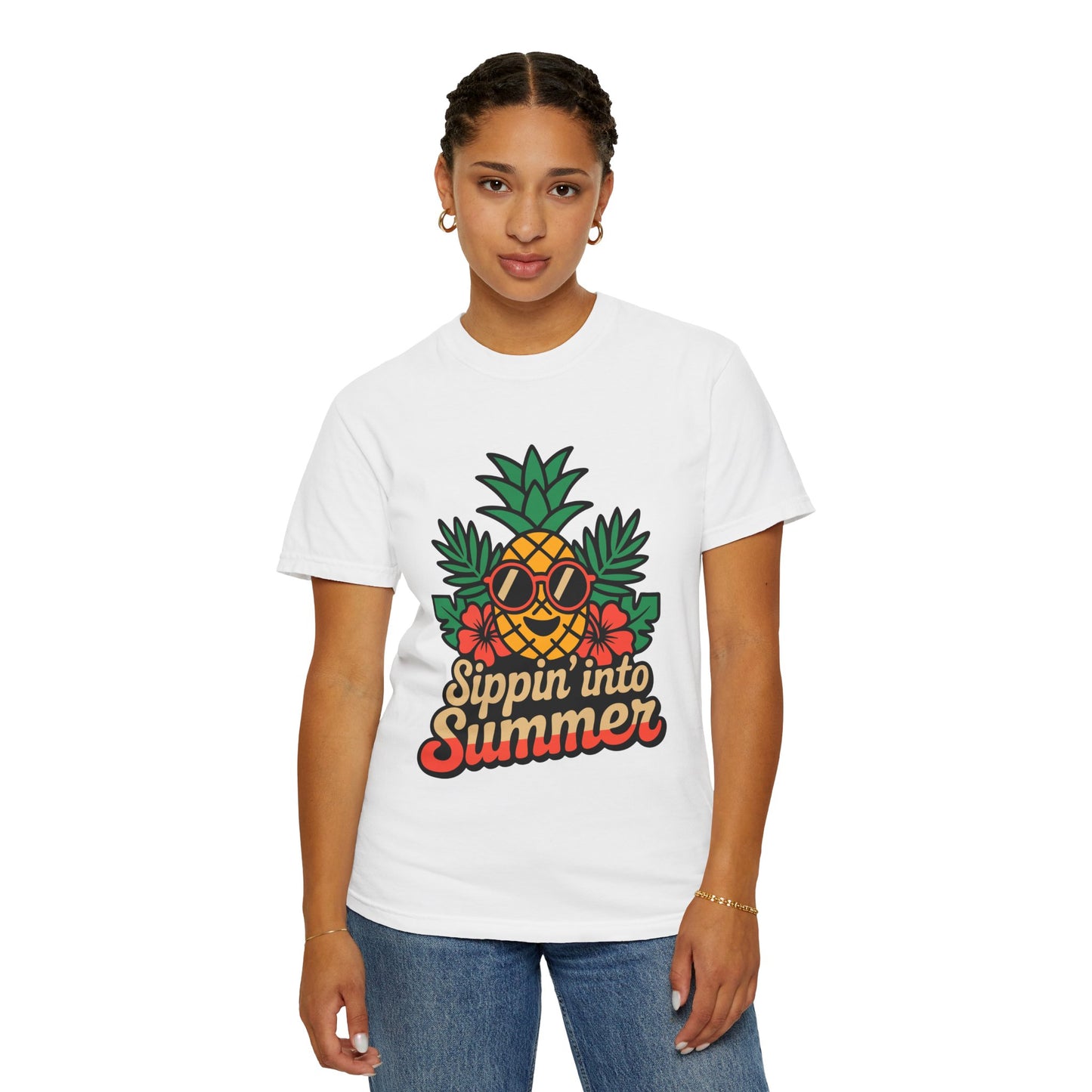 Summer Vibes Unisex T-Shirt - ‘Sippin’ into Summer’