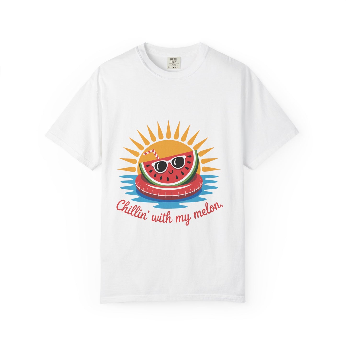 Chillin' With My Melon T-Shirt - Summer Vibes Unisex Tee