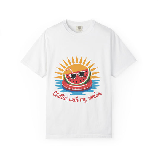 Chillin' With My Melon T-Shirt - Summer Vibes Unisex Tee