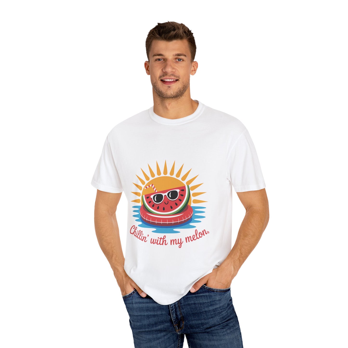 Chillin' With My Melon T-Shirt - Summer Vibes Unisex Tee