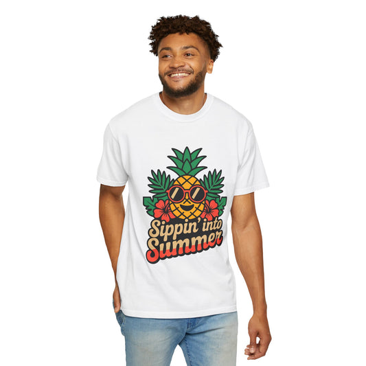 Summer Vibes Unisex T-Shirt - ‘Sippin’ into Summer’