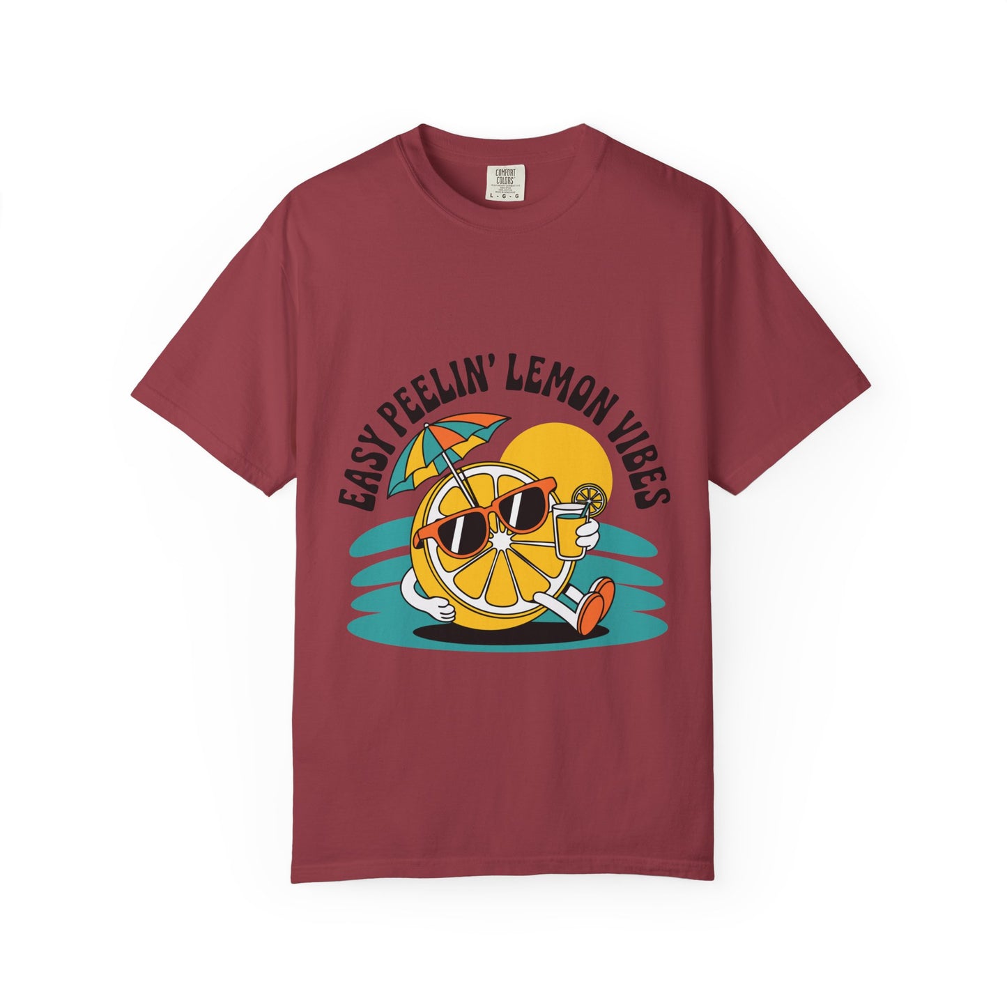 Easy Peelin' Lemon Vibes Unisex T-Shirt - Summer Fun Tee