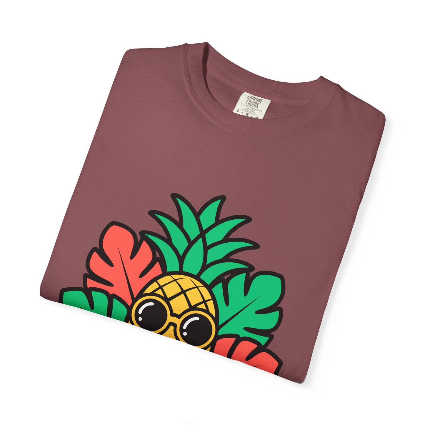 Sippin' into Summer Unisex T-Shirt - Fun Pineapple Design for Beach Days