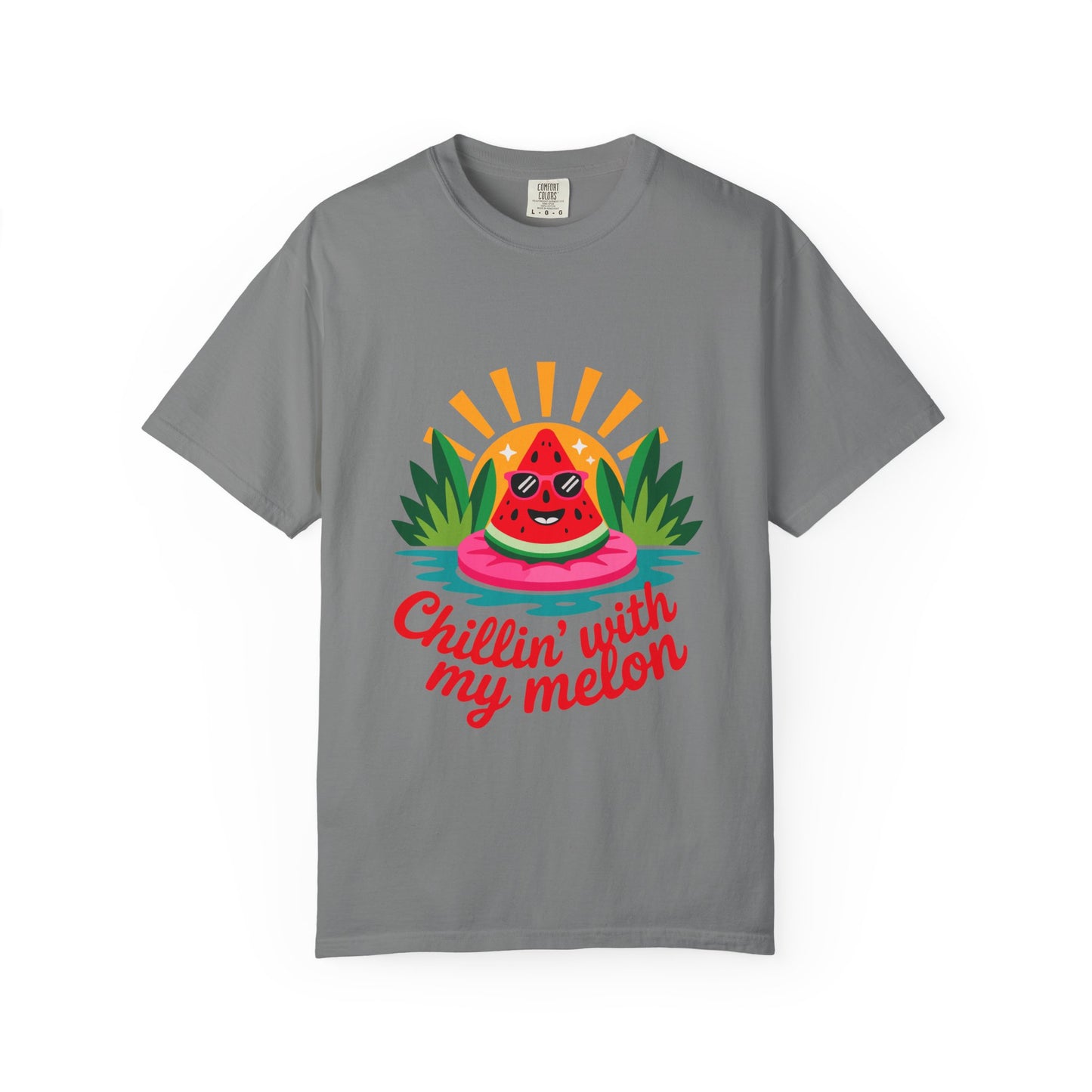 Chillin' with My Melon T-Shirt | Fun Unisex Summer Tee