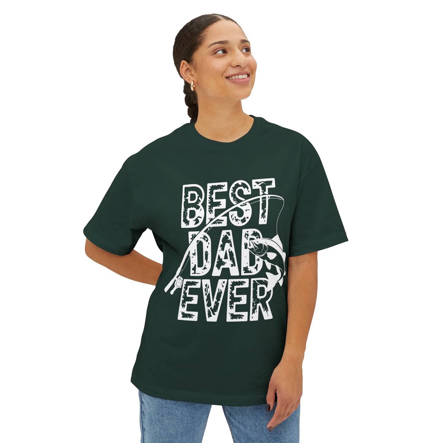 Best Dad Ever Fishing T-Shirt – Father’s Day Gift for Fisherman Dad