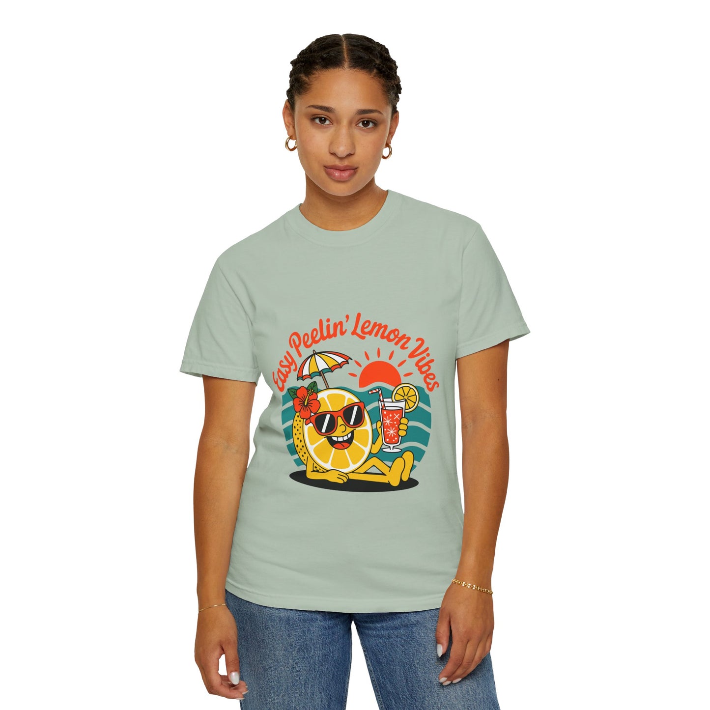 Easy Peelin' Lemon Vibes Unisex T-Shirt - Summer Fun Style