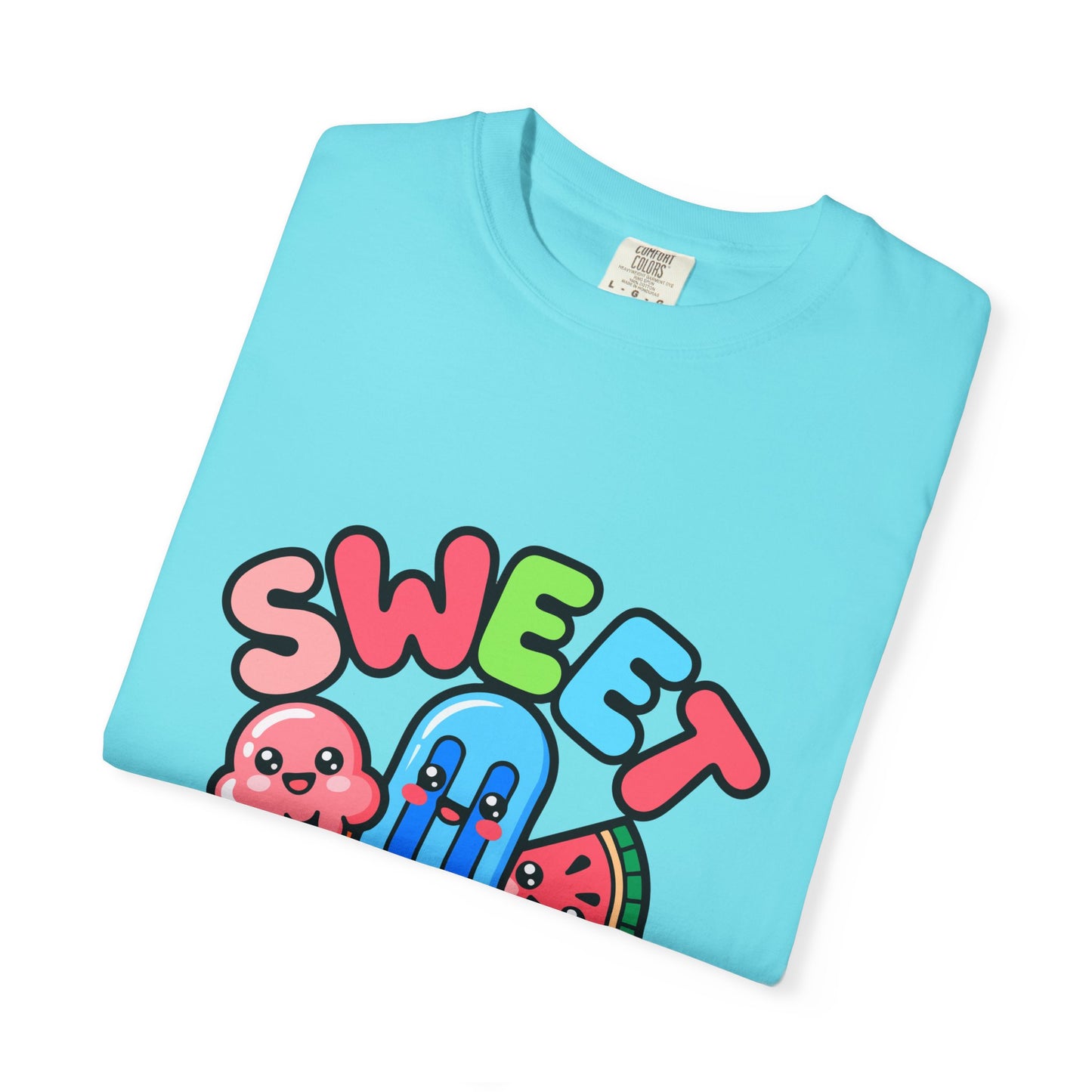 Sweet Summer Unisex T-Shirt | Cute Summer Apparel, Ice Cream Shirt, Beachwear, Gift for Ice Cream Lovers, Bright Casual Tee