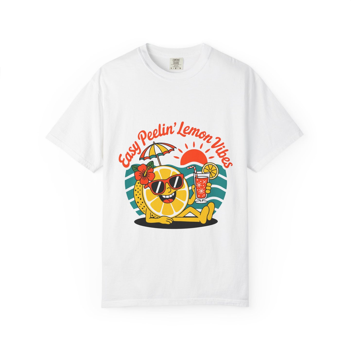 Easy Peelin' Lemon Vibes Unisex T-Shirt - Summer Fun Style