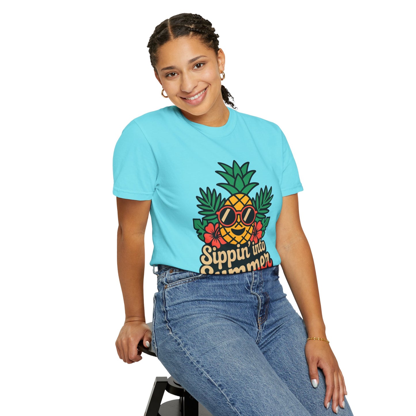 Summer Vibes Unisex T-Shirt - ‘Sippin’ into Summer’