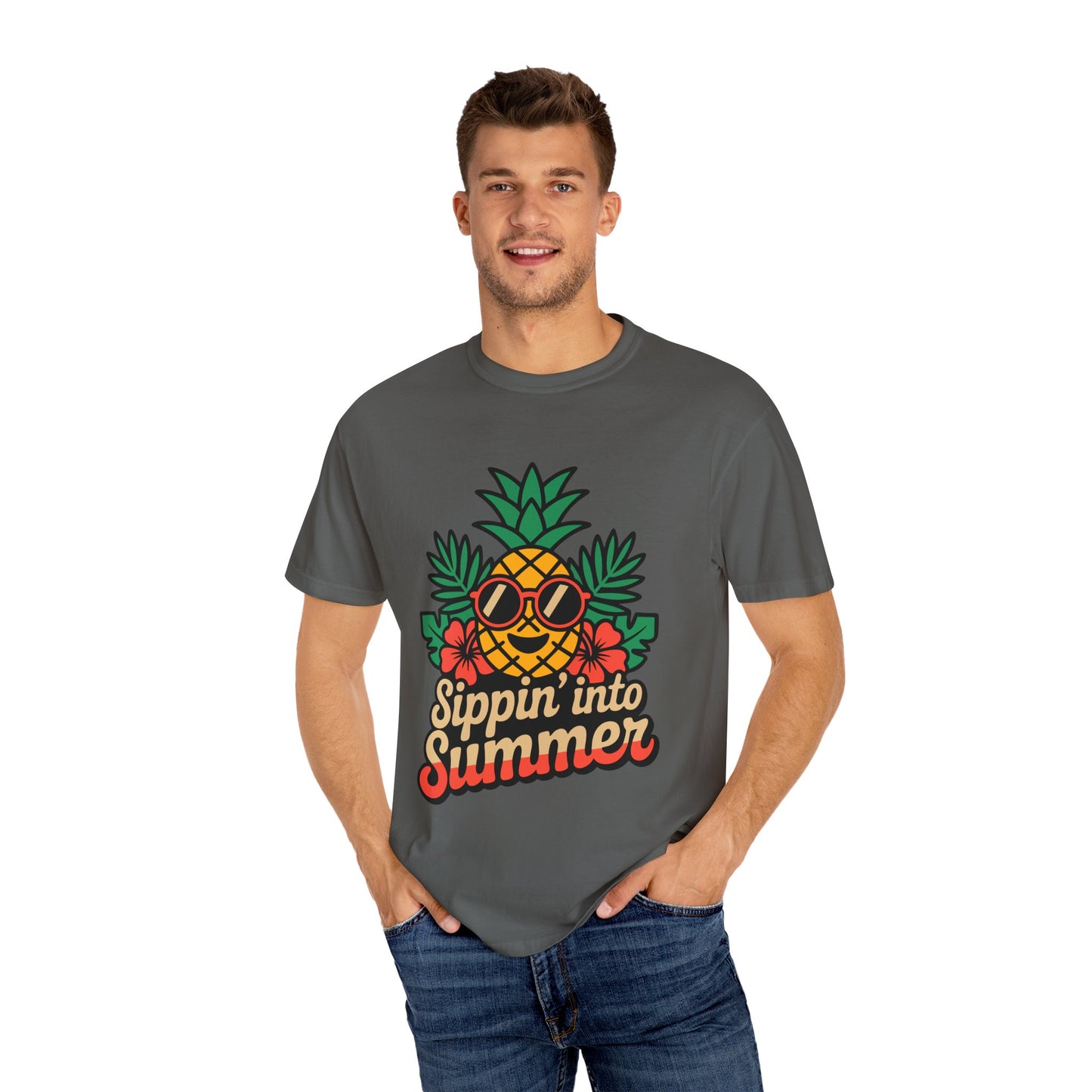 Summer Vibes Unisex T-Shirt - ‘Sippin’ into Summer’