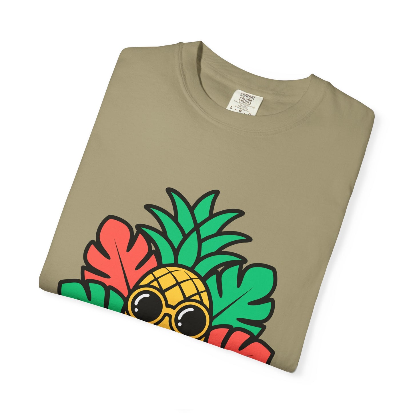Sippin' into Summer Unisex T-Shirt - Fun Pineapple Design for Beach Days