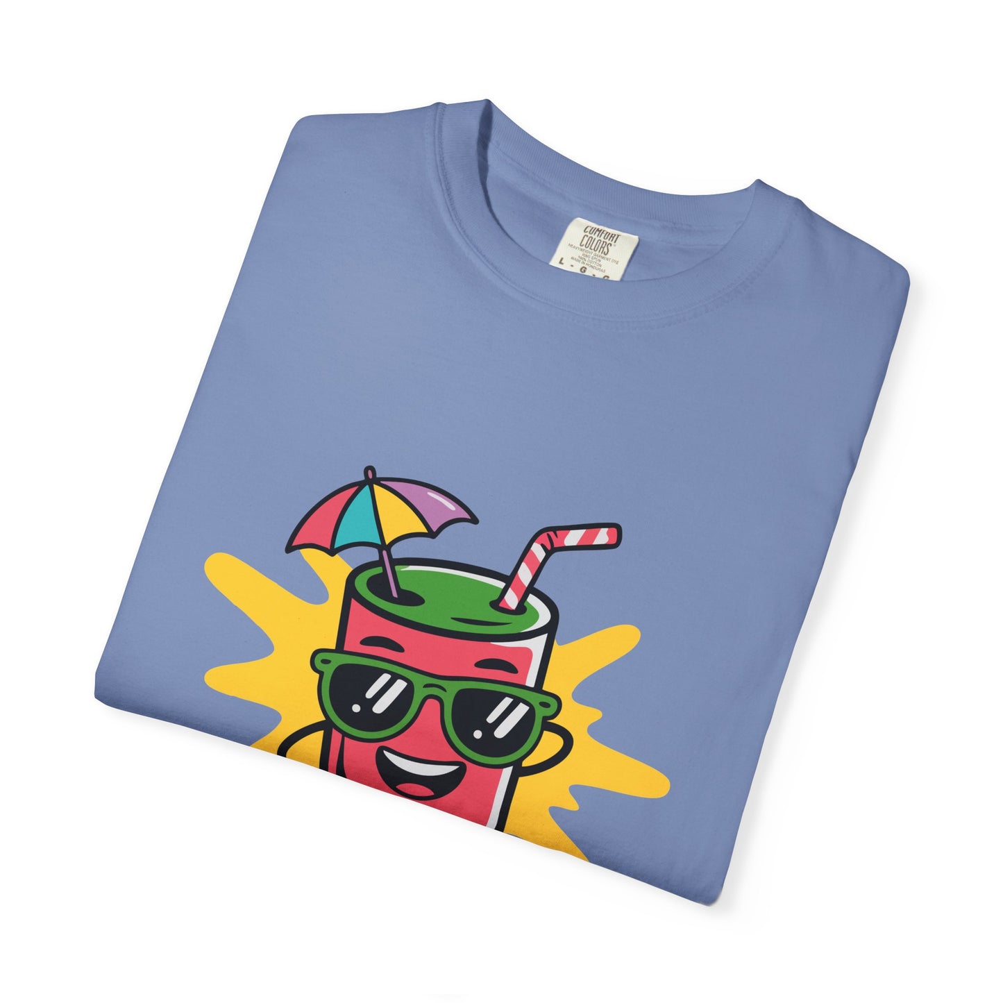 Chillin' with My Juice T-Shirt, Fun Summer Tee, Casual Unisex Shirt, Gift for Juice Lovers, Beach Day Apparel