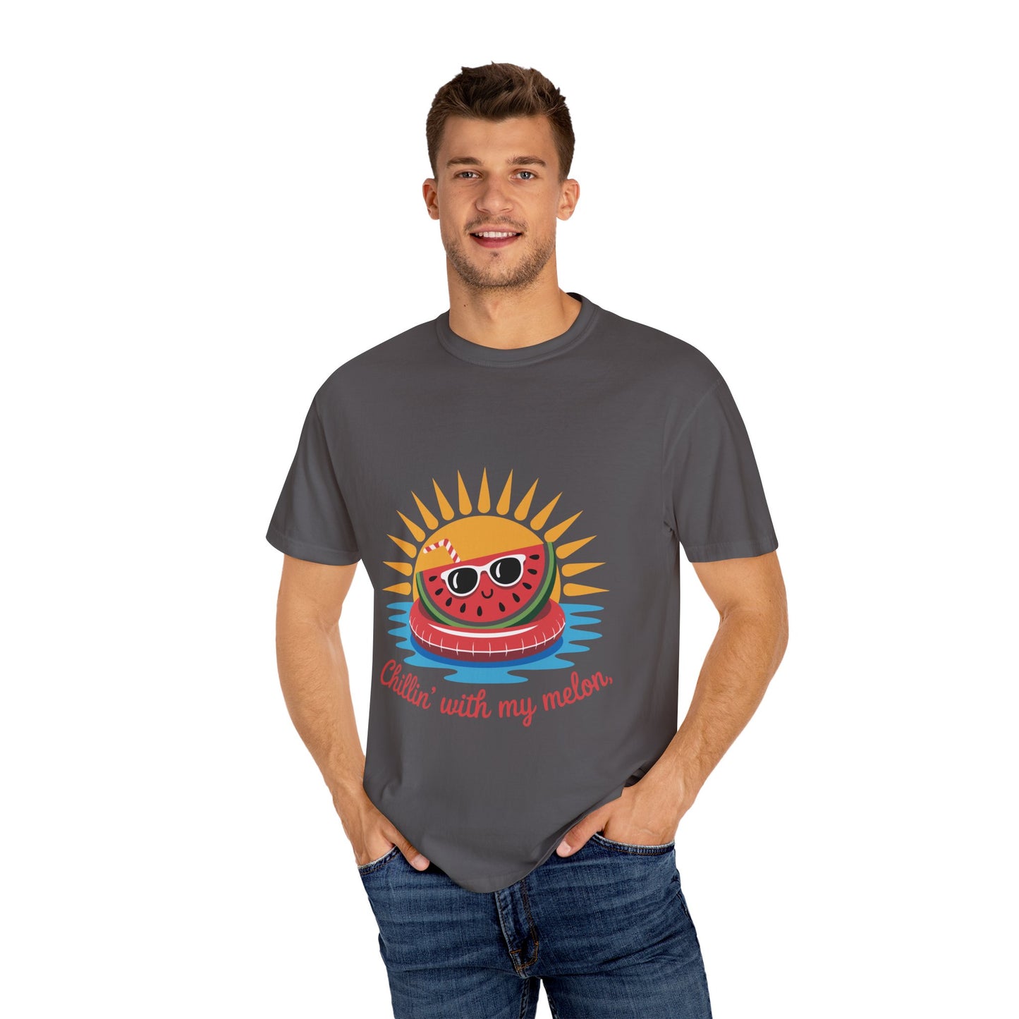 Chillin' With My Melon T-Shirt - Summer Vibes Unisex Tee
