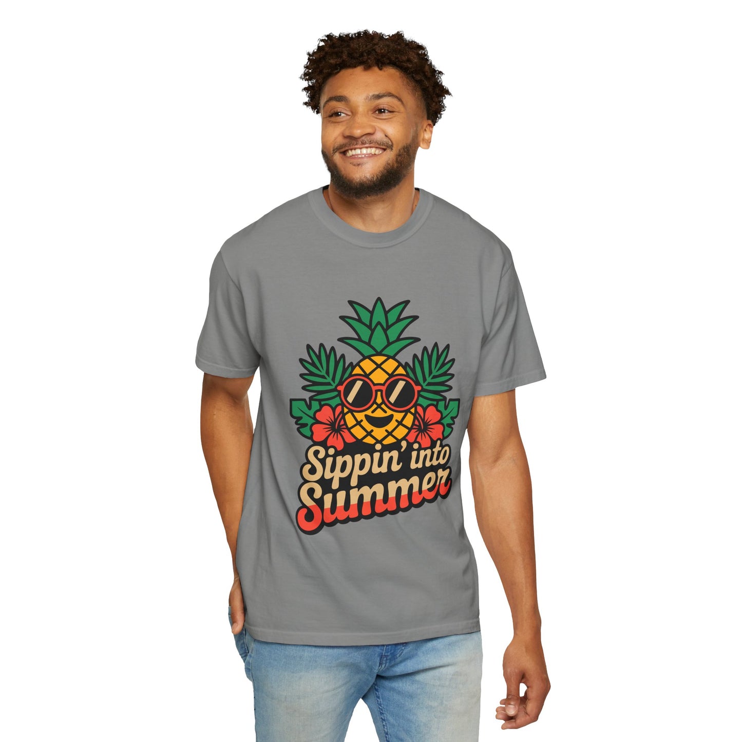 Summer Vibes Unisex T-Shirt - ‘Sippin’ into Summer’